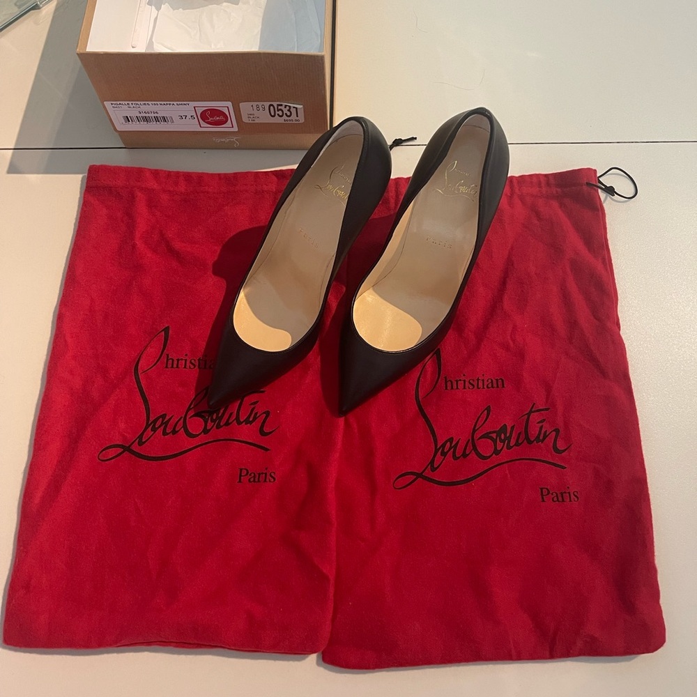 Christain Louboutin Black heels